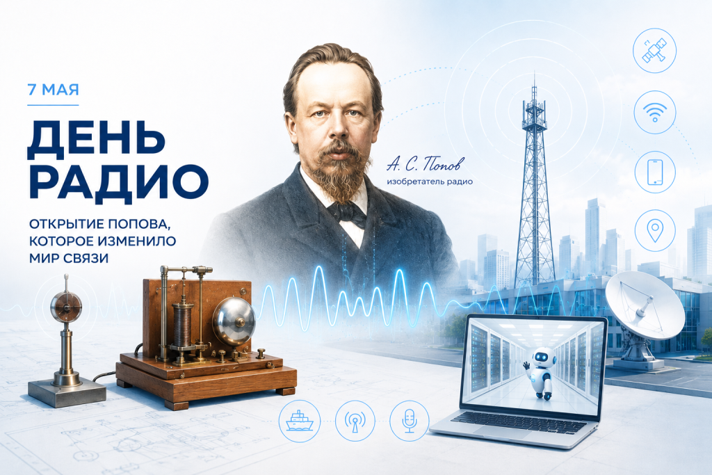 День радио: как открытие Попова изменило мир связи